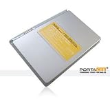 PortaCell (High Capacity 6600mAh/71Wh, 10.8V) Laptop Battery A1189 , MA458 for Apple MacBook Pro 17 A1151, MA092