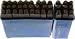2.0mm - 5/64 inch Alphanumeric Punch Set, 36pc