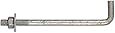 The Hillman Group 260293 5/8 x 12-Inch Anchor Bolt, 10-Pack