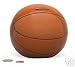 Basketball Shape Piggy Bank For Saving Coins And Sports Room Decor