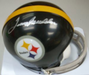 Terry Bradshaw Signed Steelers Mini Helmet