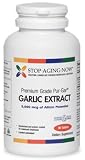 PREMIUM GRADE GARLIC EXTRACT with Hawthorne and Cayenne Pepper. Odorless | 180 Capsules. Made in USA