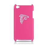 NFL Atlanta Falcons Varsity Jacket Hardshell Case for iPod Touch 4G, Pink, 4.4x2.4-Inch