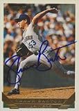 Shawn Barton, Seattle Mariners, 1993 Topps Gold Autographed Card