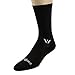 Swiftwick- ASPIRE SEVEN Cycling Socks, Firm Compression Fit, Tall Crew (Black, Medium)