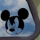 Disney Black Decal Mickey Mouse Car Truck Window Sticker