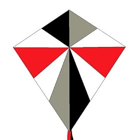 CloudBuster Lazer 25" Nylon Diamond Kite by XKites