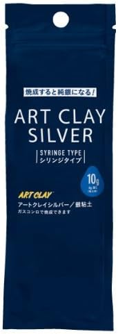 Art Clay Silver syringe type 10g (body) A-279 (japan import) by Aida chemical industry