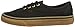 Vans Unisex Authentic Black/Rubber Skate Shoe 8 Men US / 9.5 Women US