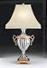 Dynasty One Light Scroll Table Lamp Size: 34.5 H x 19 W x 19 D, Color: Heirloom Bronze