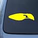 ROMULAN WARSHIP - Star Trek - Vinyl Decal Sticker #A1413 | Vinyl Color: Yellow