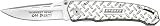 Professional Bull Riders 4.33-Inch Diamond Plate Pocket Knife