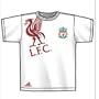 Liverpool 09/10 Soccer T-Shirt