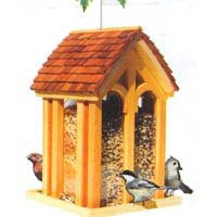 Birdscapes 50172 Mountain Chapel Feeder, 3.6 lb capacity by Birdscapes