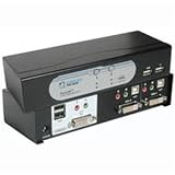 Cables To Go 52047 TruLink 2-Port DVI and USB KVM with Audio