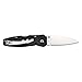 SOG Specialty Knives & Tools EL10-CP Contractor I Knife with Straight Edge Folding 2.625-Inch Steel Blade and Black Aluminum Handle, Satin Finish