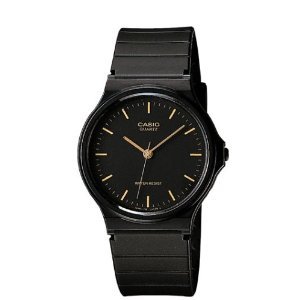 Casio #MQ24-1E Men's Casual Rubber Strap Analog Watch