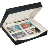 Adorama Archival Oversized 3-Ring Album Box with Clamshell Style Lid, 13 x 11-7/16 x 2-3/8