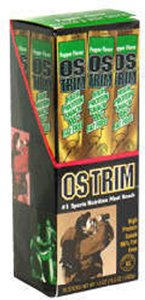 Ostrimビーフ＆ダチョウのスナック, ペッパー, 420gx 10/box