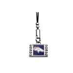 SAVE $7.04 - Crystal Cell Phone Charm Denver Broncos $12.95