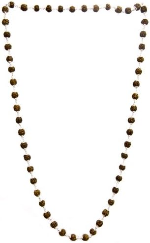 Rudraksha Necklace - Sterling Silver