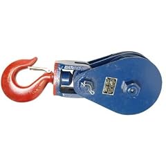 Hergestellt f�r DEMA Umlenkrolle mit Haken 250mm/12to doppelt