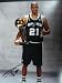 Duncan, Tim (San Antonio Spurs) Autographed/Hand Signed 11x14