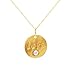 14k Yellow Gold Diamond Accent Organic