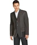 Marc Ecko Cut & Sew Select Class Mixed Media Blazer