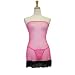 Magic Silk Fishnet Tube Dress and G-String Style B536