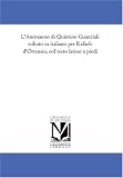 L\'Anemanno di Quintino Guanciali voltato in italiano per Rafaele d\'Ortensio, col testo latino a piedi