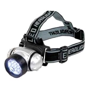Carp/Pike/Eel Fishing Tackle 19 LED Torch Headlight