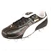 PUMA Esito XL i FG KIDS Cleats (Black/White/Team Gold