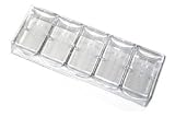Clear Acrylic Poker Chip Rack 100 Chip Capacity