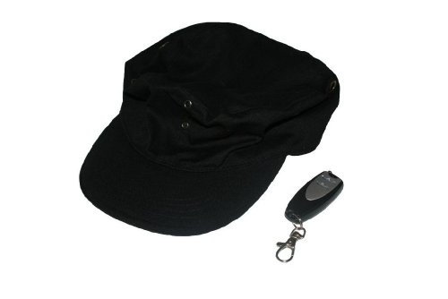Neu: 4GB Spion Kamera Schildkappe / Cap mit Videokamera 2MP RBrothersTechnologie Spion