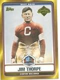 2006 Topps Hall of Fame Tribute JT Jim Thorpe (Football Cards)