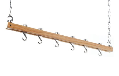 Hahn Ceiling Rack Single Bar Wooden