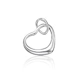 Sterling Silver Heart of Love Charm