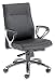 Adroit Alsace Manager Armchair Synchro tilt H830mm W5005xd480xh410mm Leather Black