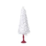 Department 56 Lrg Snow Wisp Tree with Red Base