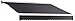 Awntech 10-Feet Destin LX with Hood Left Motor and Remote Retractable Acrylic Awning, 96-Inch Projection, Gun