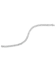 Diamond 18k White Gold Tennis Bracelet