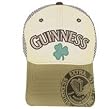 Mens Bioworld Guinness 3D Embroidered Screen Print w/ Mesh Adjustable Hat