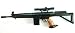 Sports : Softair Gym Gun Gewehr mit Visier Gotcha Sport NEU OVP*
