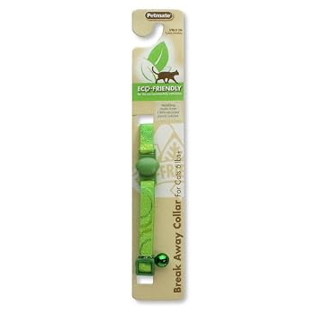 Set A Shopping Price Drop Alert For Petmate 8-12-Inch Eco Friendly Breakaway Circle Cat Collar, Green