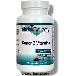 Click here to buy Super B Vitamins by Nutricology (120 Capsules) by Nutricology.