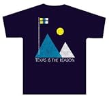 TEXAS IS THE REASON - Mountain - Navy T-shirt