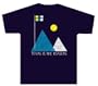 TEXAS IS THE REASON - Mountain - Navy T-shirt