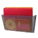 Unbreakable Polycarbonate Wall Pockets, Mounting Hardware Incl, Letter, Smoke EXP40500
