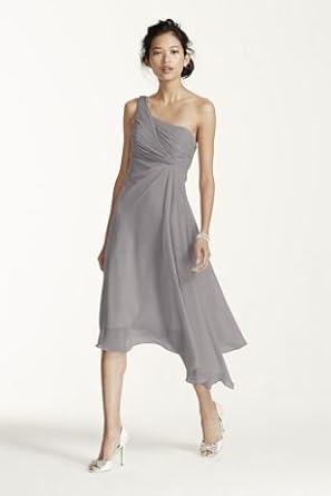 ... Chiffon Dress Persimmon, 16 at Amazon Womenâs Clothing store